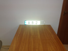 Car license plate with Nano foil